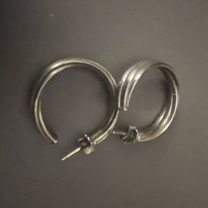 Tiffany hoop earrings